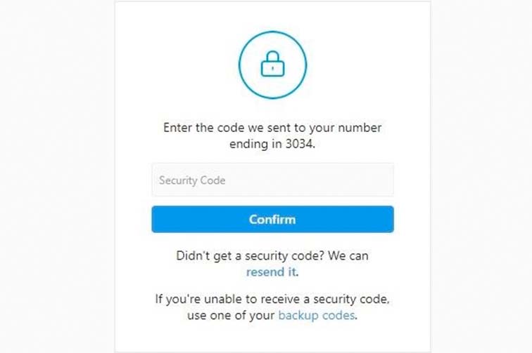 Восстановление пароля от Инстаграм без номера телефона